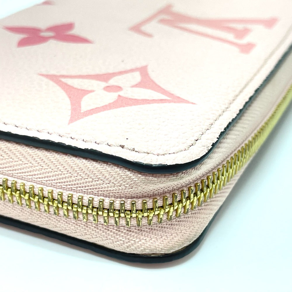 LOUIS VUITTON Long Wallet Purse M80403 Monogram Ann Platt Leather pink Monogram Unplant By the pool Women Used Authentic