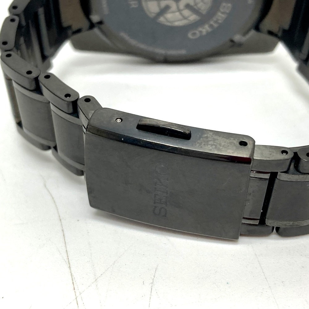 SEIKO Watches Solar Powered Radio Watch SBXC069/5X53-0AV0 titanium black Astron Global Line Day Date GPS black dial