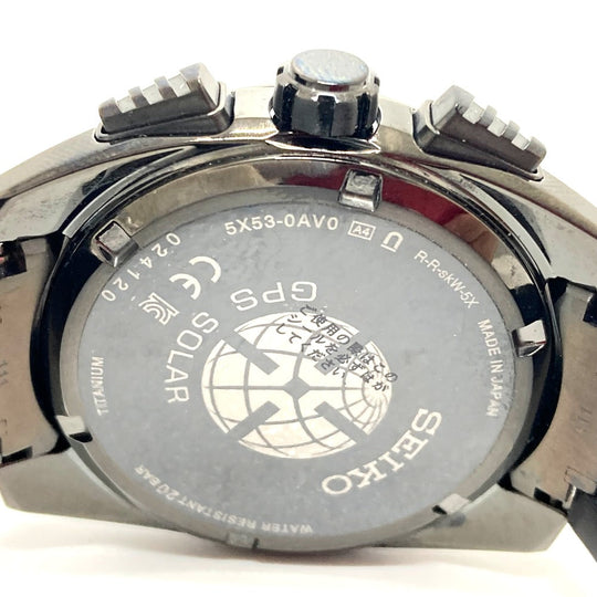 SEIKO Watches Solar Powered Radio Watch SBXC069/5X53-0AV0 titanium black Astron Global Line Day Date GPS black dial