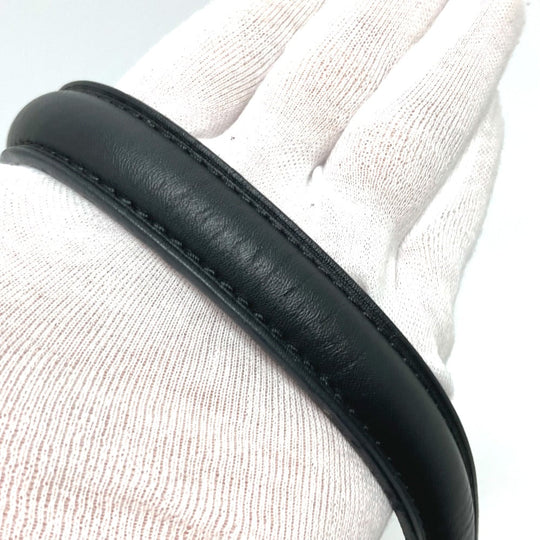 LOUIS VUITTON Handbag N92280 leather black logoMetal Rock Me MM Women Used Authentic