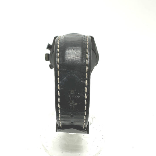 TUDOR Watches Mechanical Automatic 42000CN Black ceramic, leather strap black Fastrider Black Shield black dial mens Used Authentic