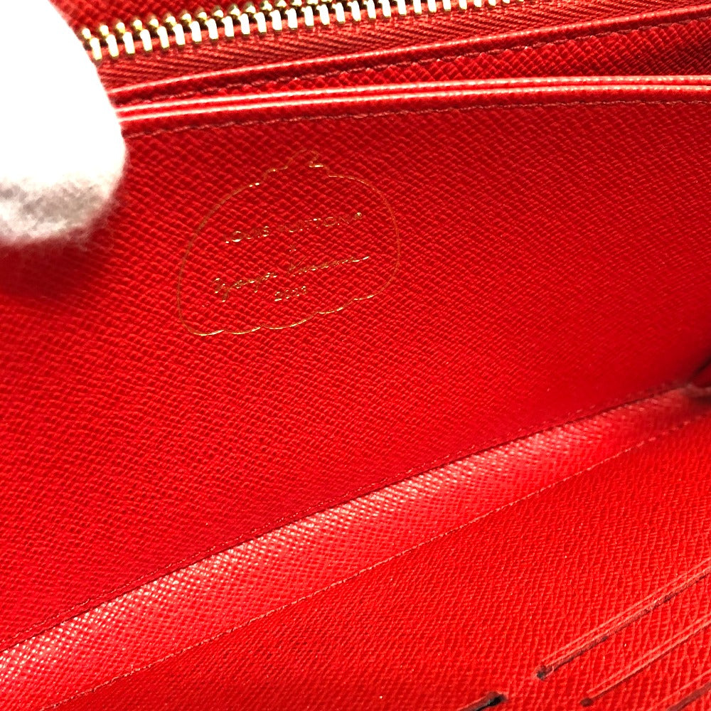 LOUIS VUITTON Long Wallet Purse M81864  Monogram canvas Brown Monogram Zippy wallet Women Used Authentic