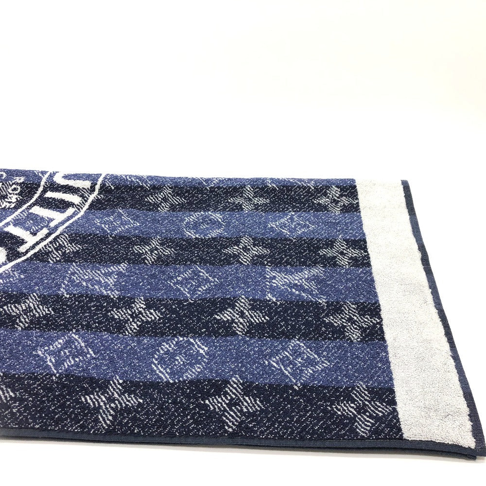 LOUIS VUITTON towel cotton blue Monogram TRUNKS�•BAGS unisex(Unisex) Used Authentic