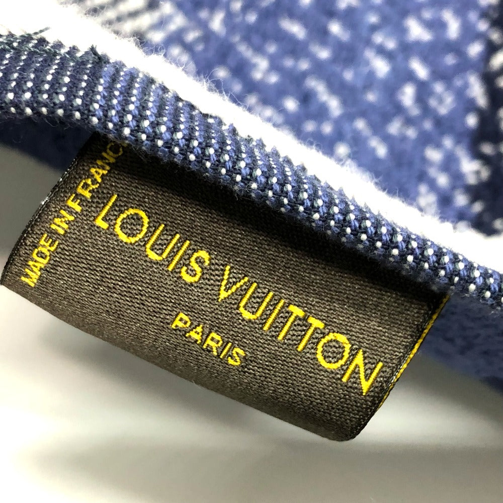 LOUIS VUITTON towel cotton blue Monogram TRUNKS�•BAGS unisex(Unisex) Used Authentic