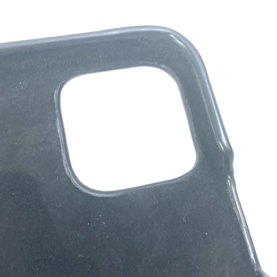 Christian Dior iPhone case leather black Lady Dior Canage Women Used Authentic