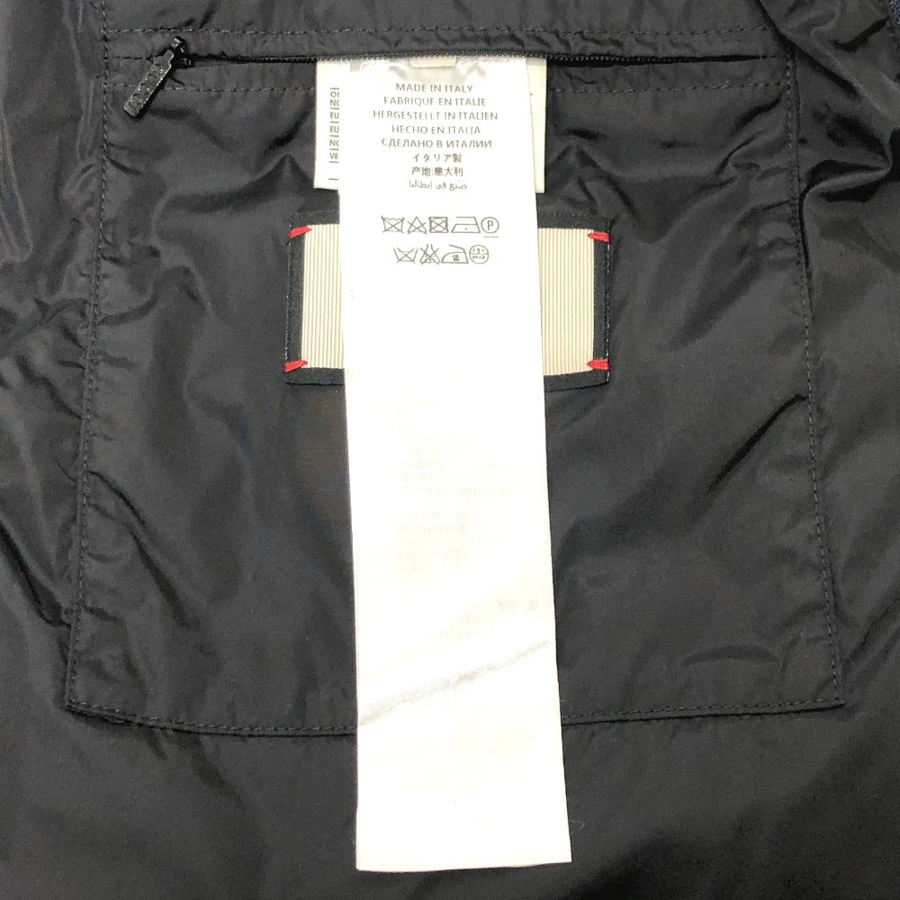 GUCCI Down jacket 452434 Nylon, Down black GG nylon emblem mens 44 Used Authentic