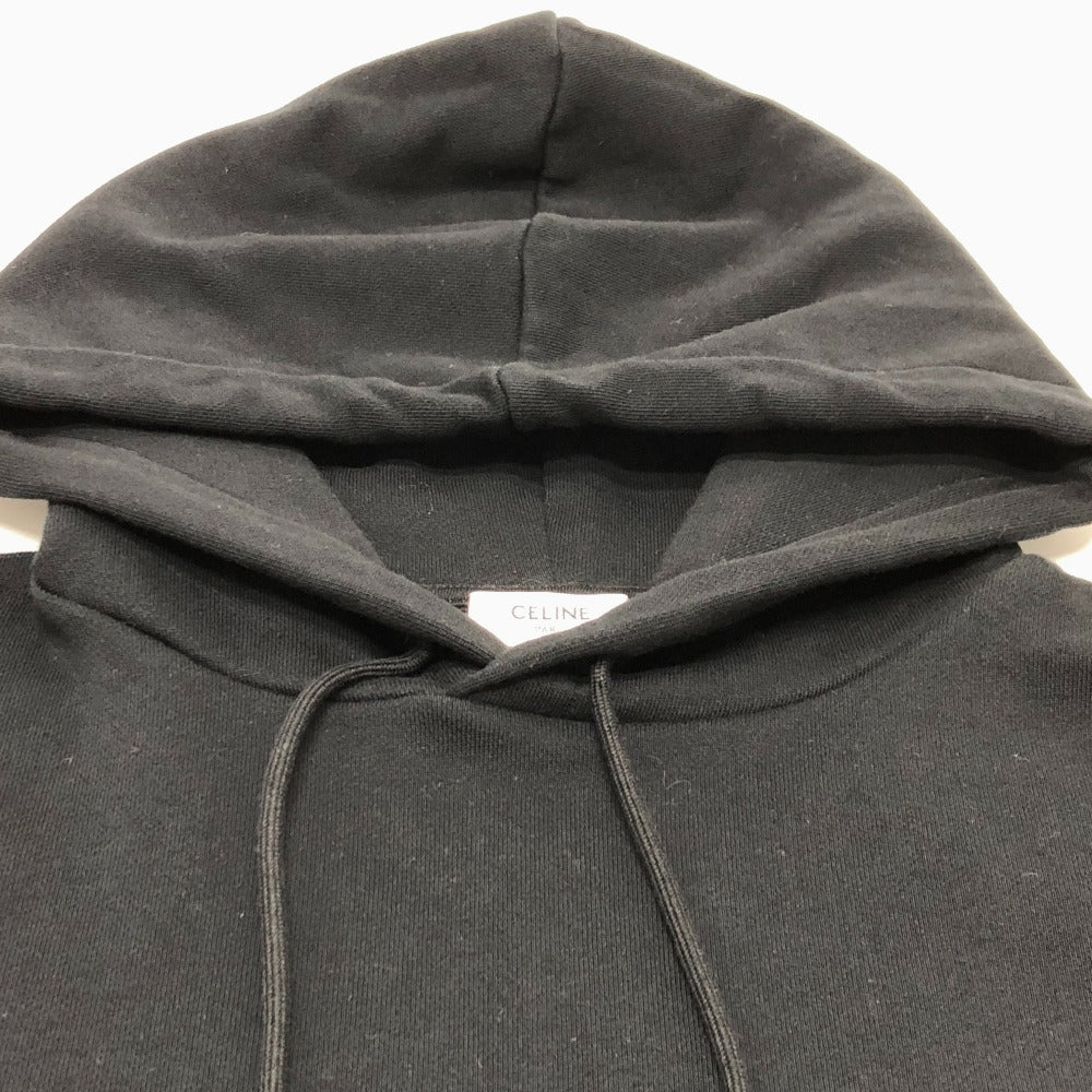 CELINE Hoodie 2Y958670Q cotton black logo S