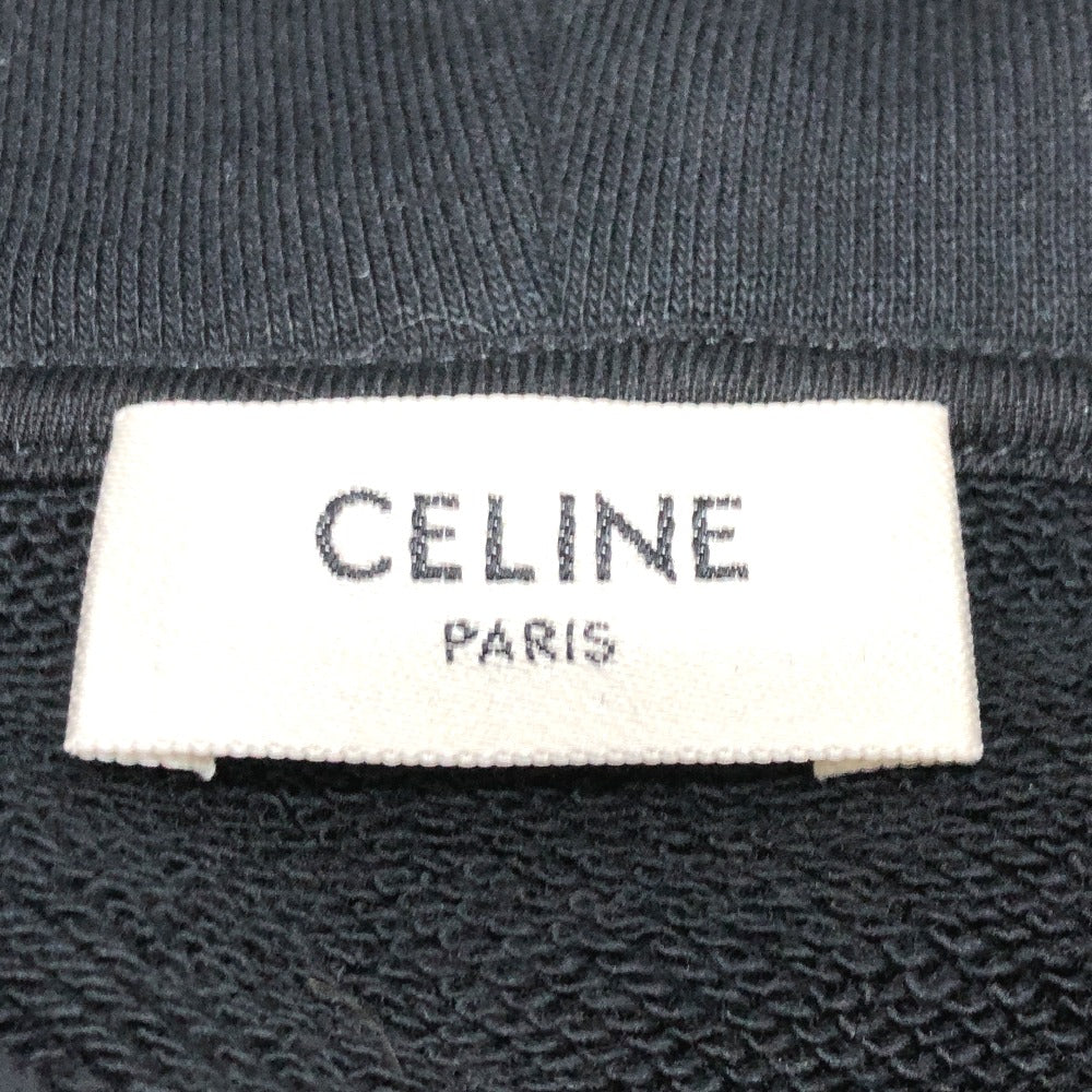 CELINE Hoodie 2Y958670Q cotton black logo S