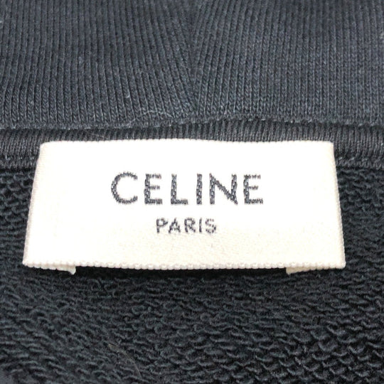 CELINE Hoodie 2Y958670Q cotton black logo S