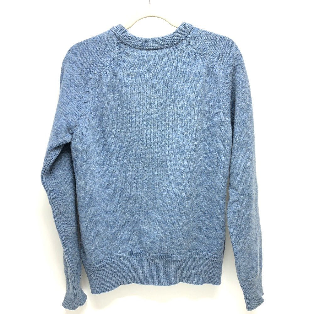 Dior sweater 143M657AT296 wool blue logo Peter Doig mens M Used Authentic