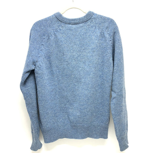 Dior sweater 143M657AT296 wool blue logo Peter Doig mens M Used Authentic