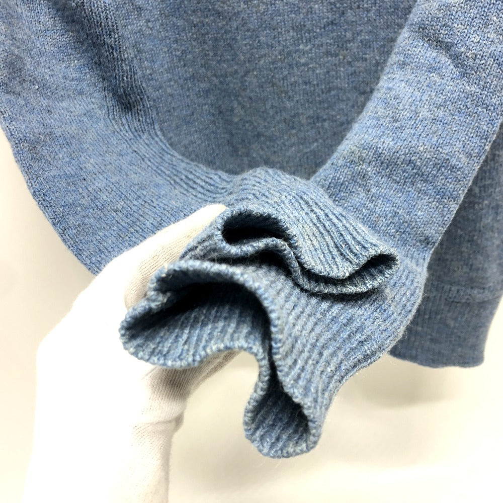 Dior sweater 143M657AT296 wool blue logo Peter Doig mens M Used Authentic