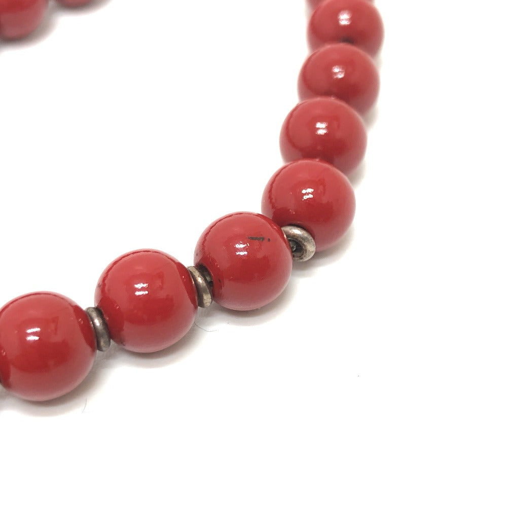 GUCCI bracelet 286673 Wood Red Interlocking G unisex(Unisex) Used Authentic
