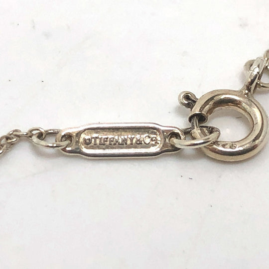 TIFFANY&Co. Necklace SV925 Silver Shopper Women Used Authentic