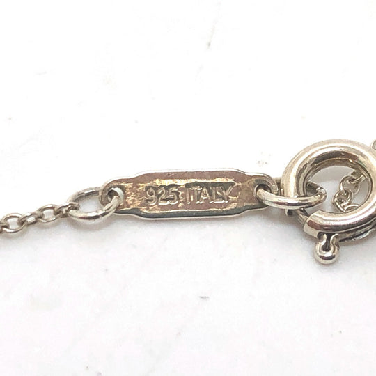 TIFFANY&Co. Necklace SV925 Silver Shopper Women Used Authentic