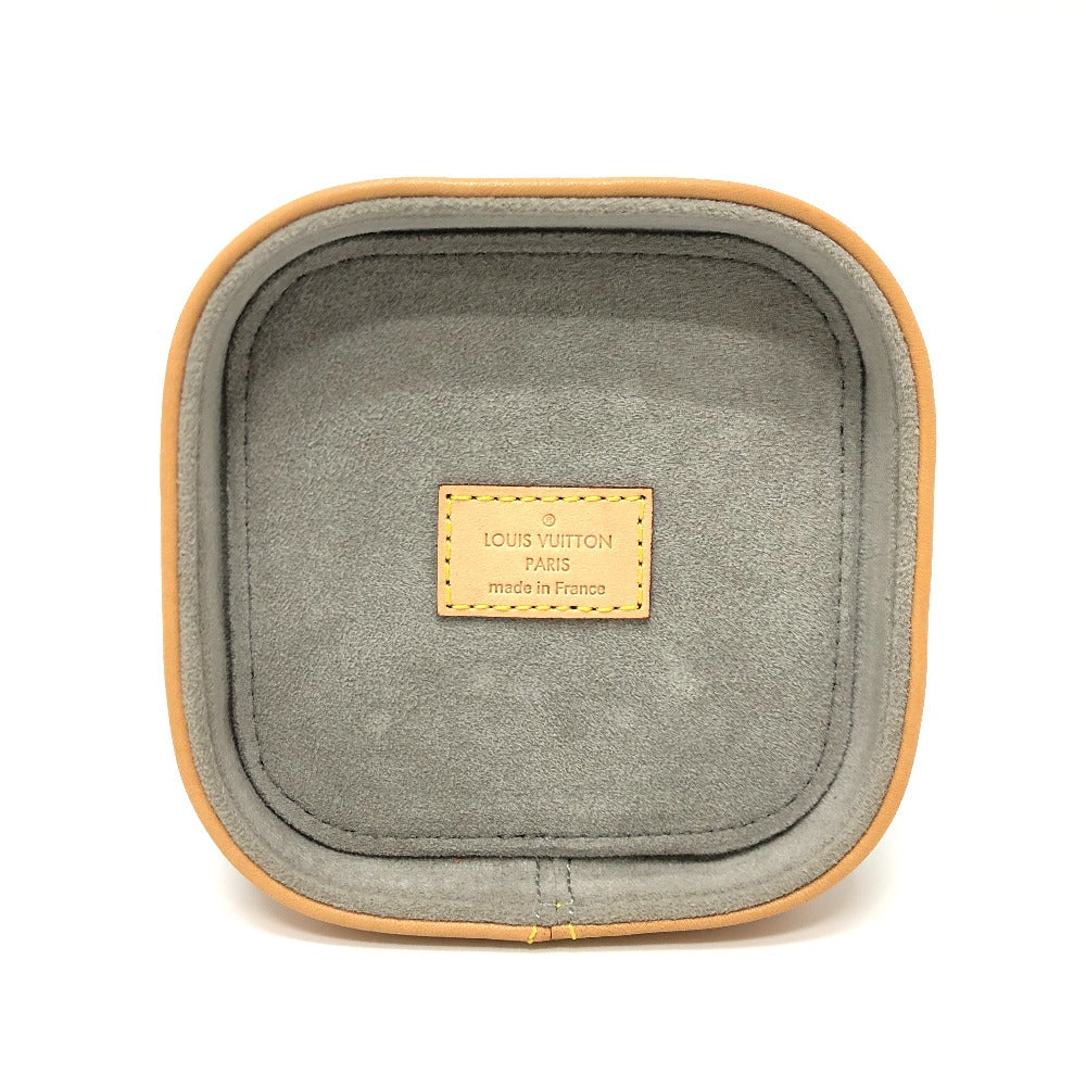 LOUIS VUITTON Accessory case leather Brown Monogram Boite Clarins PM Women Used Authentic