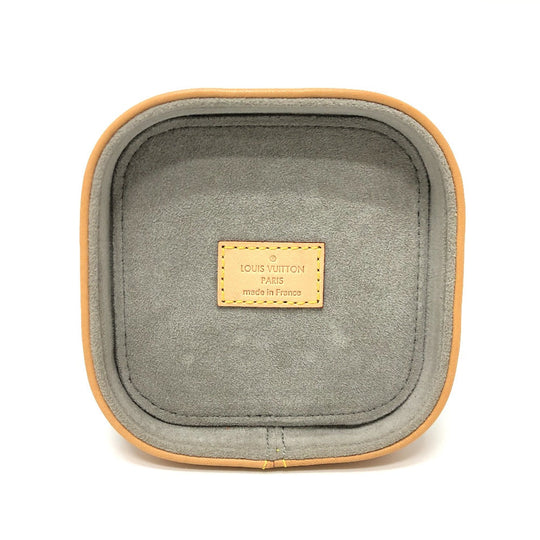 LOUIS VUITTON Accessory case leather Brown Monogram Boite Clarins PM Women Used Authentic