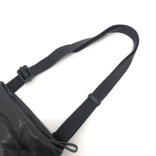 Maison Margiela Shoulder Bag leather black Gram slam mens Used Authentic