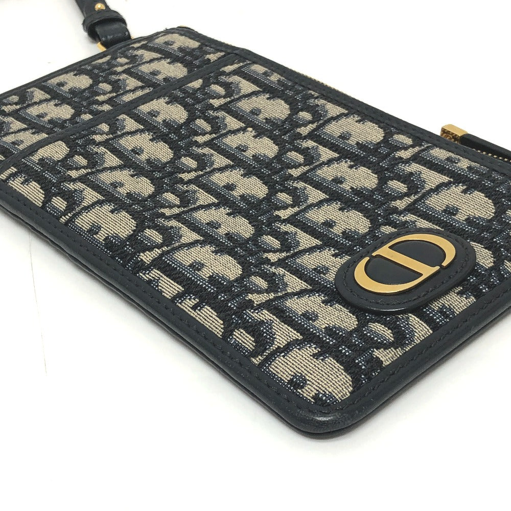 Dior Shoulder Bag canvas Navy Of League Women Used Authentic