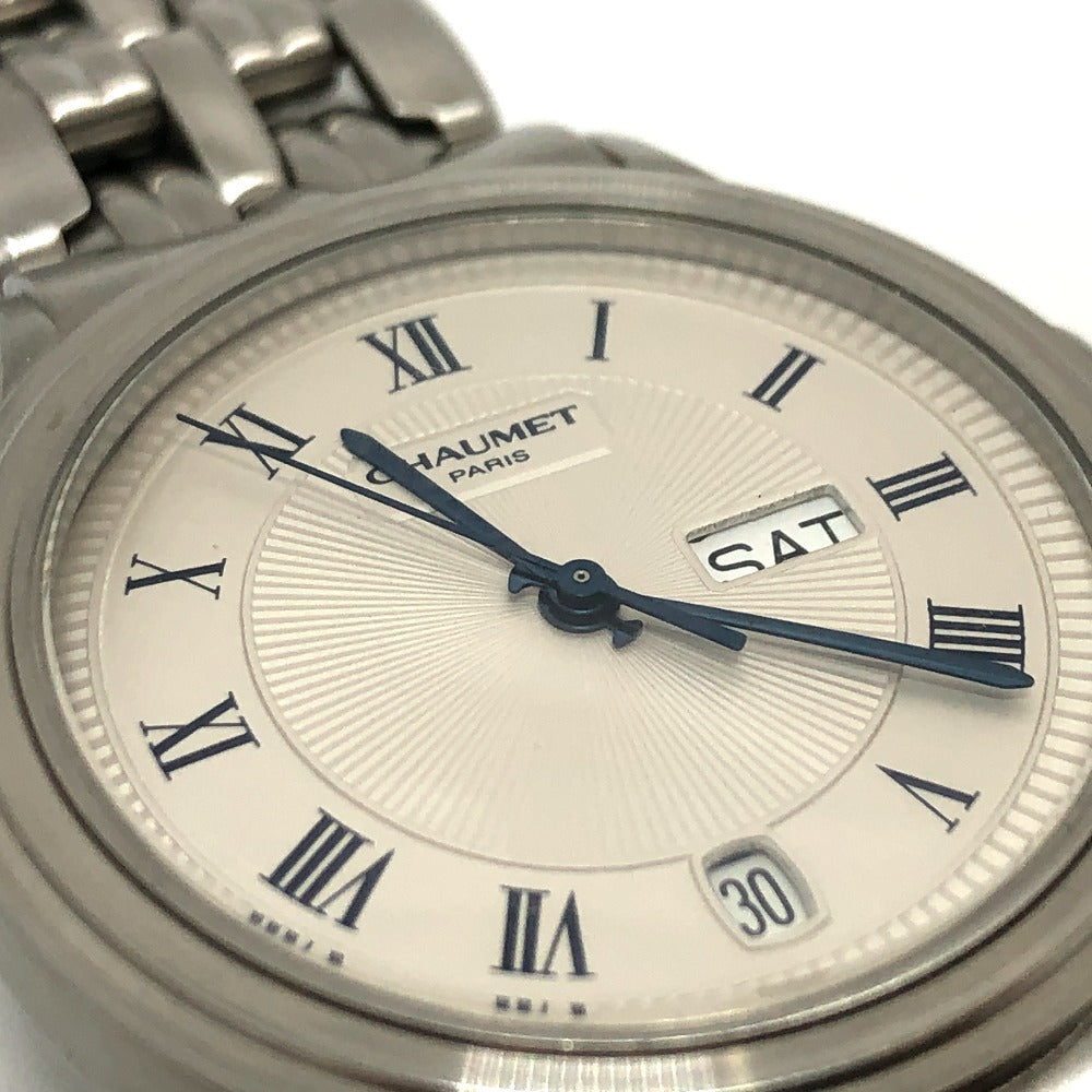 Chaumet Watches Quartz 1A0017 Stainless Steel Silver Aquila Silver dial mens Used Authentic