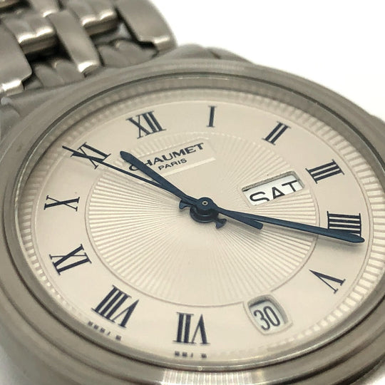 Chaumet Watches Quartz 1A0017 Stainless Steel Silver Aquila Silver dial mens Used Authentic