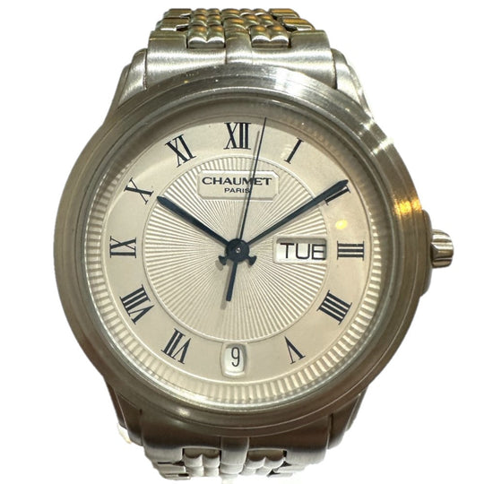 Chaumet Watches Quartz 1A0017 Stainless Steel Silver Aquila Silver dial mens Used Authentic