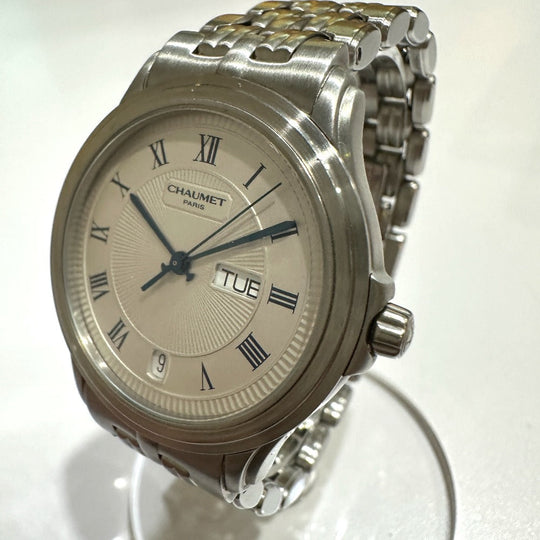 Chaumet Watches Quartz 1A0017 Stainless Steel Silver Aquila Silver dial mens Used Authentic