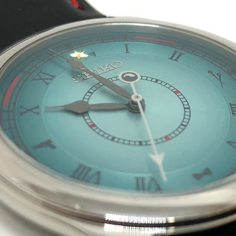 SEIKO Watches Quartz 7N01-HDX0 Stainless Steel turquoise blue blue dial mens Used Authentic