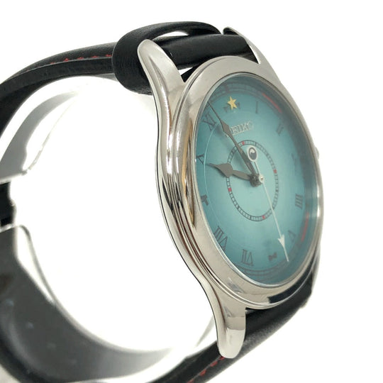 SEIKO Watches Quartz 7N01-HDX0 Stainless Steel turquoise blue blue dial mens Used Authentic