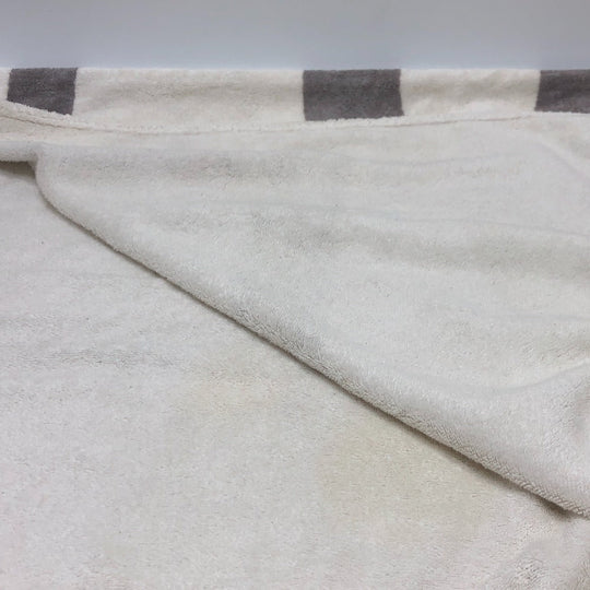 CHANEL towel cotton white Sports line CC COCO Mark logo Women Used Authentic