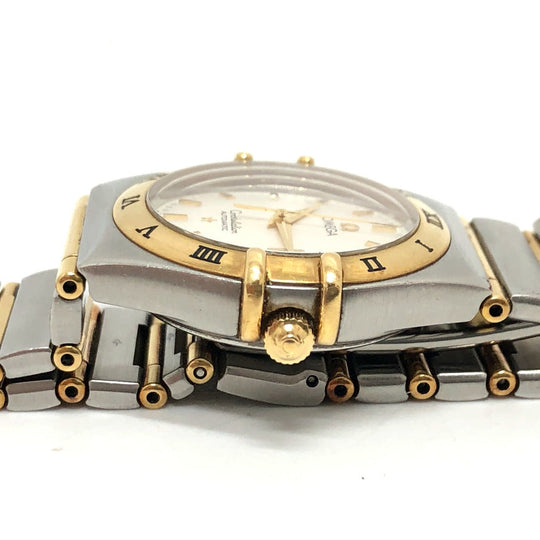 OMEGA Watches Mechanical Automatic 1292.30.00 Stainless Steel/YG Silver Constellation white dial