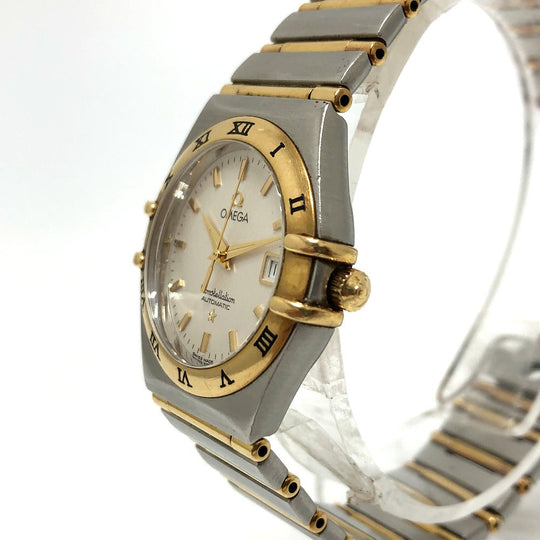 OMEGA Watches Mechanical Automatic 1292.30.00 Stainless Steel/YG Silver Constellation white dial