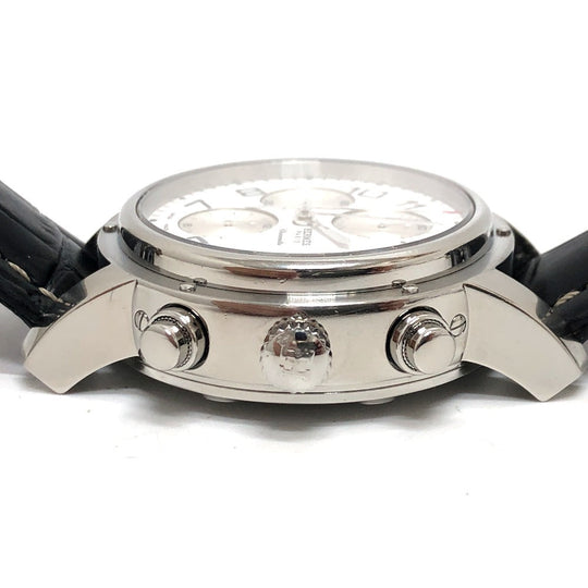 HERMES Watches Mechanical Automatic CP1.910 Stainless Steel Silver Clipper Chrono white dial