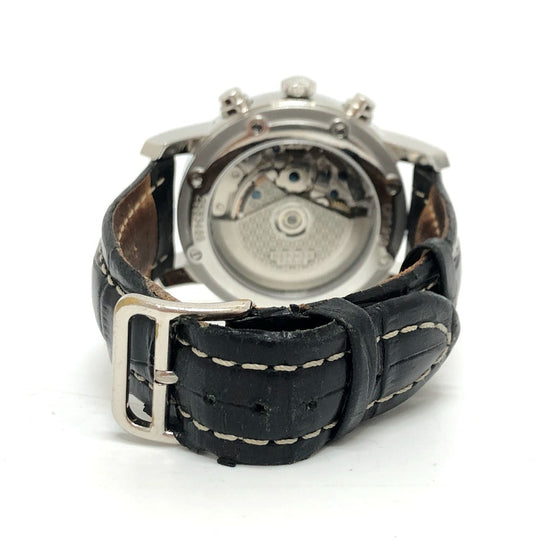 HERMES Watches Mechanical Automatic CP1.910 Stainless Steel Silver Clipper Chrono white dial