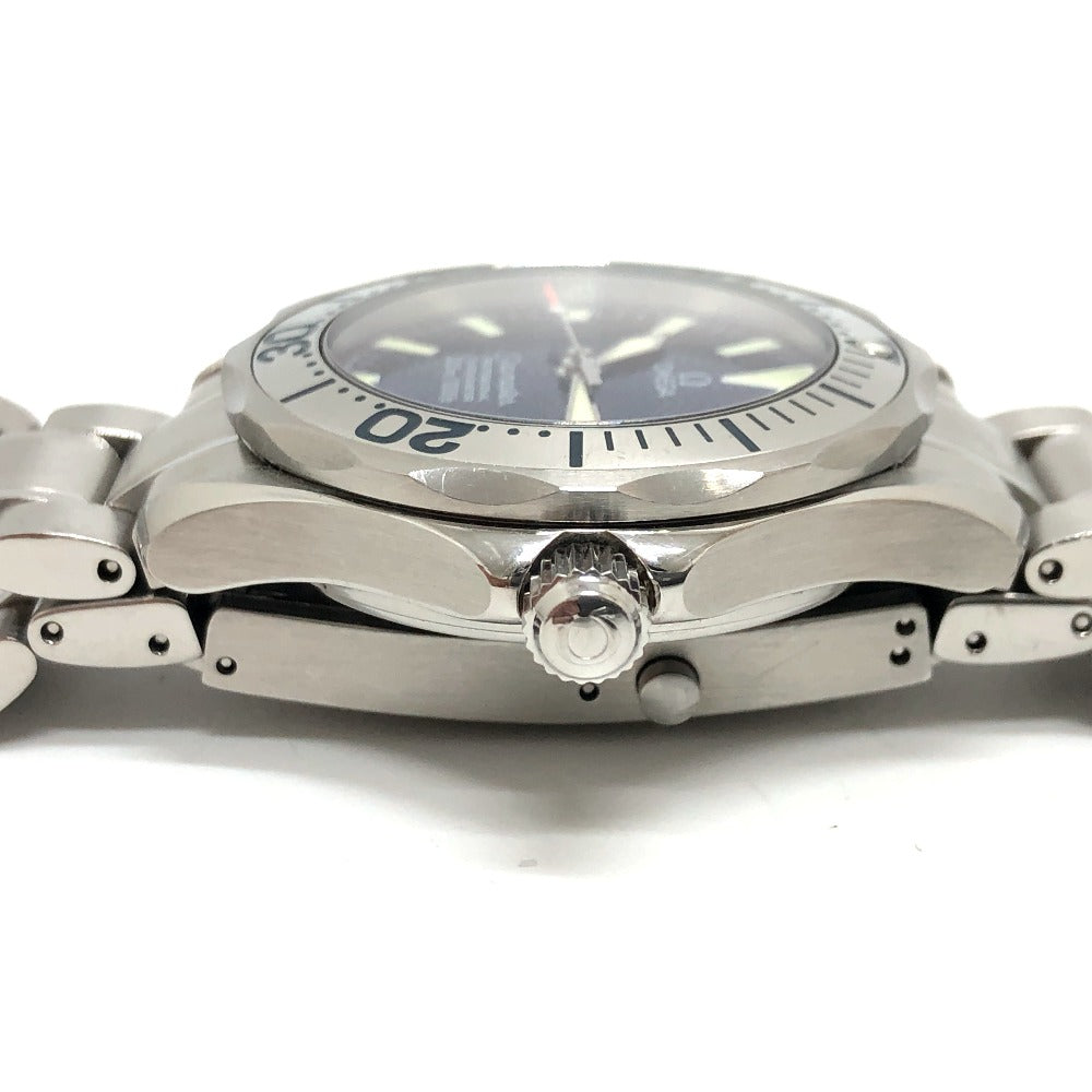 OMEGA Watches Mechanical Automatic 2253.80 Stainless Steel Silver Seamaster300 blue dial mens Used Authentic