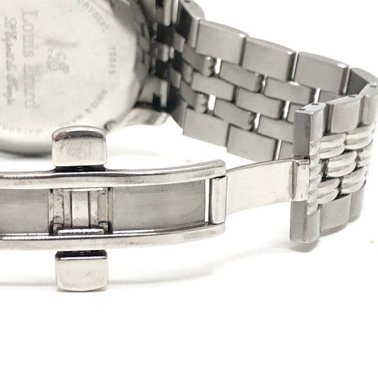Louis Erard Watches Mechanical Automatic Stainless Steel Silver black dial