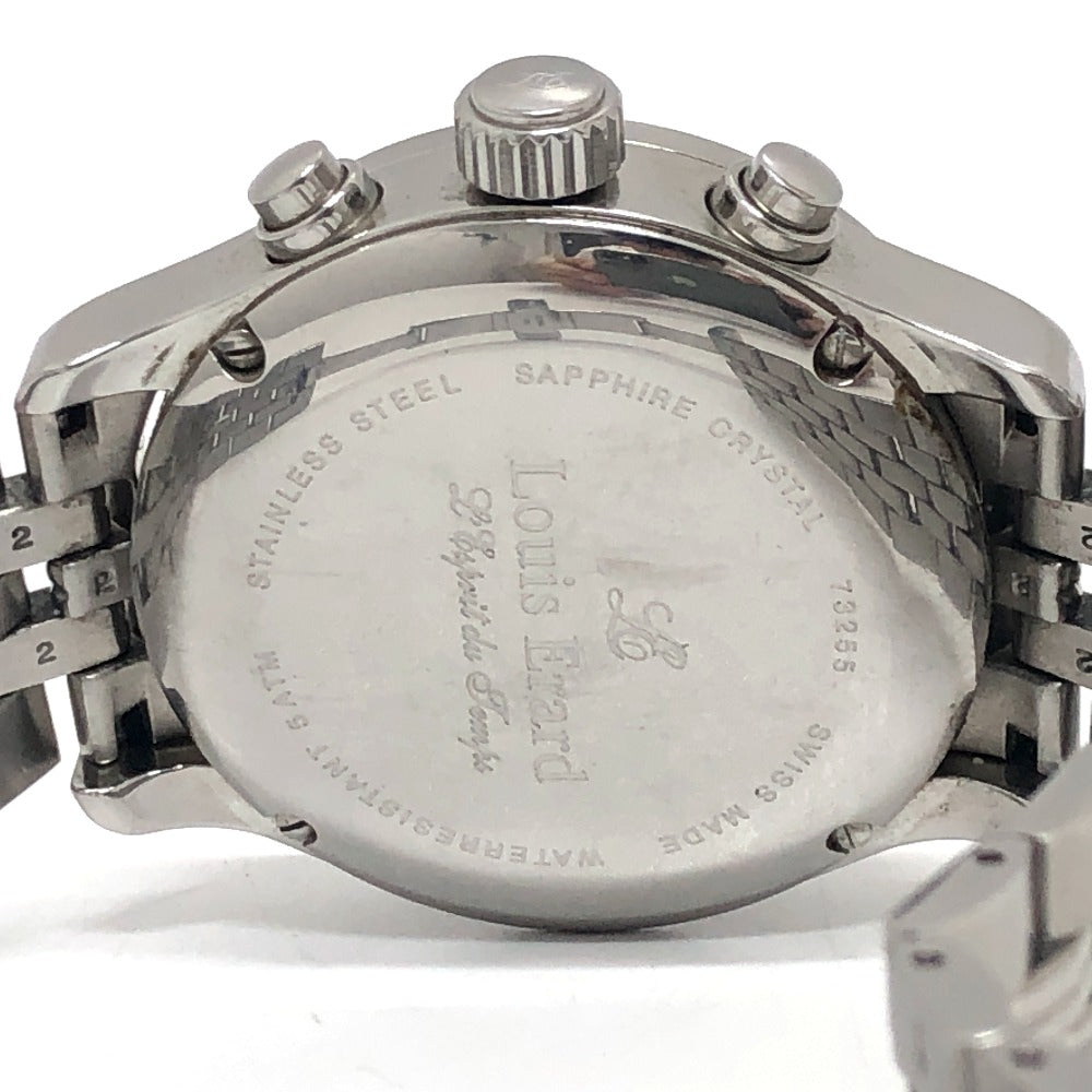 Louis Erard Watches Mechanical Automatic Stainless Steel Silver black dial