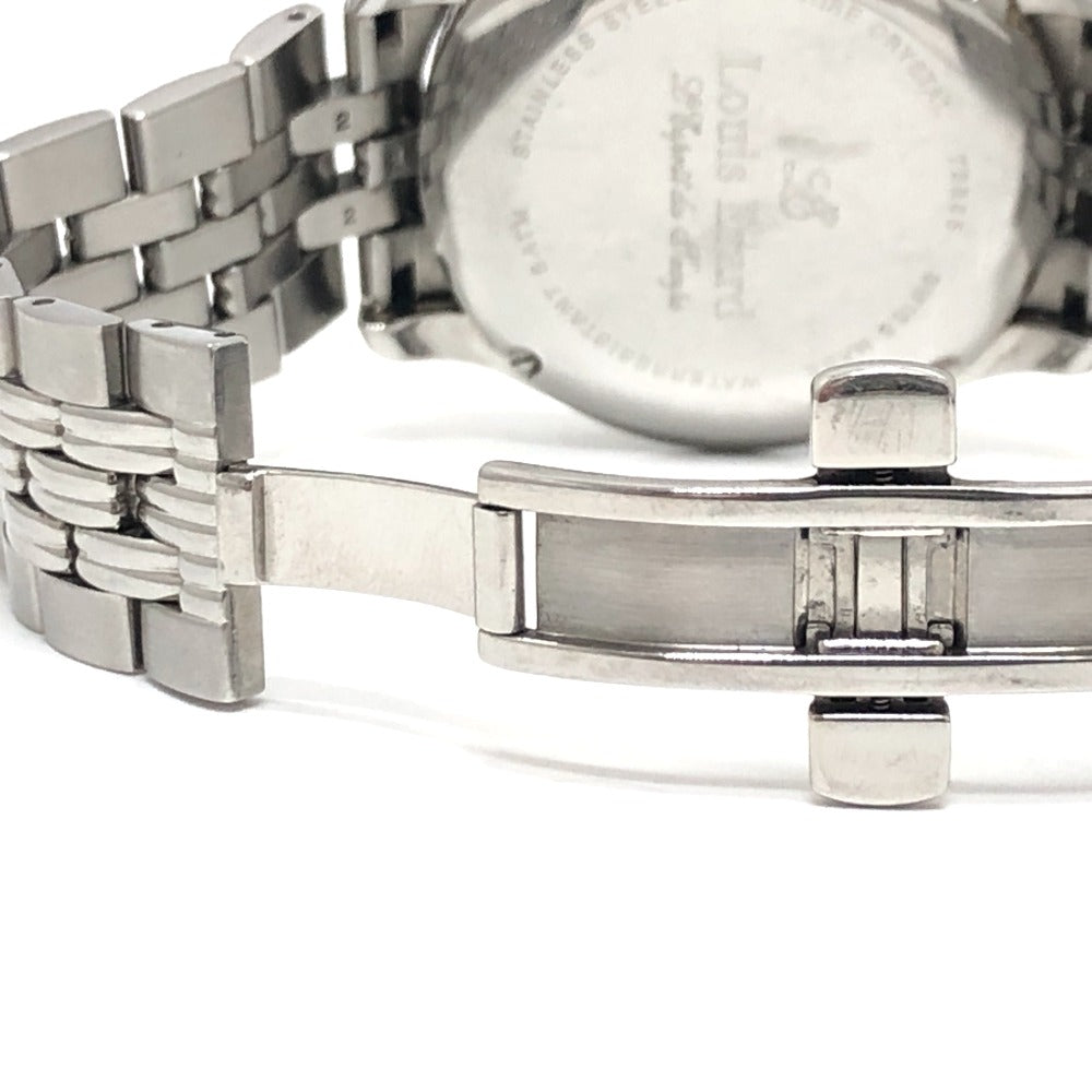 Louis Erard Watches Mechanical Automatic Stainless Steel Silver black dial