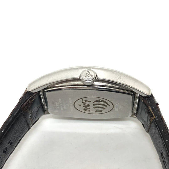 SEIKO Watches Quartz 4J81-0AE0 Stainless Steel Silver CREDOR aqua white dial Women Used Authentic