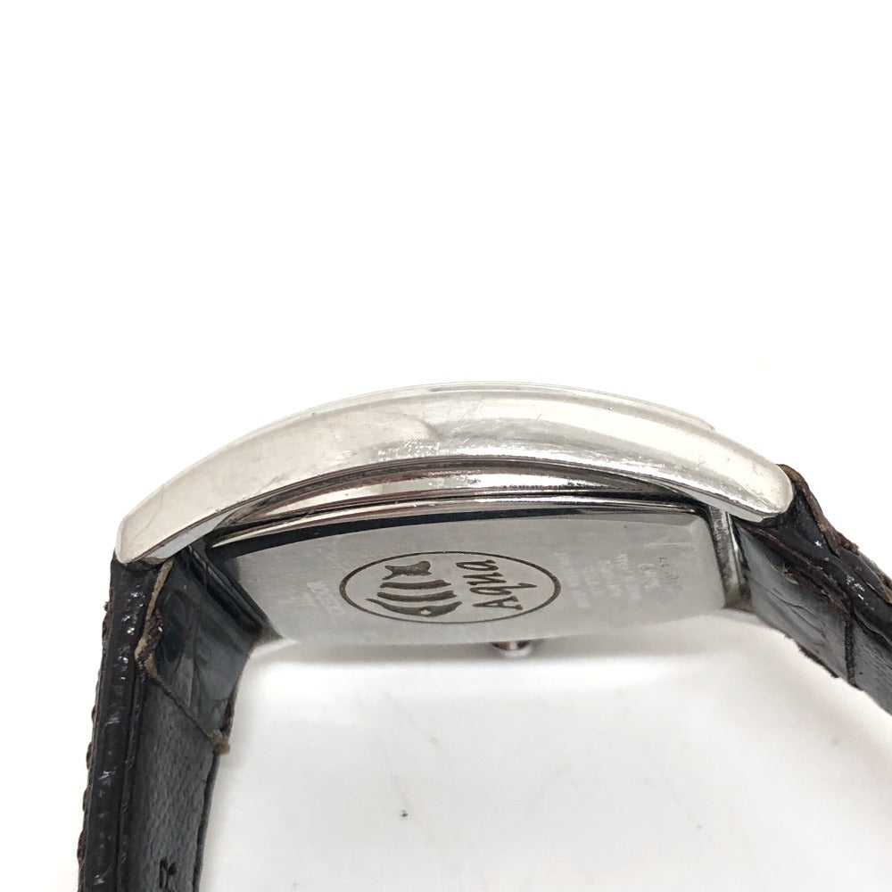 SEIKO Watches Quartz 4J81-0AE0 Stainless Steel Silver CREDOR aqua white dial Women Used Authentic