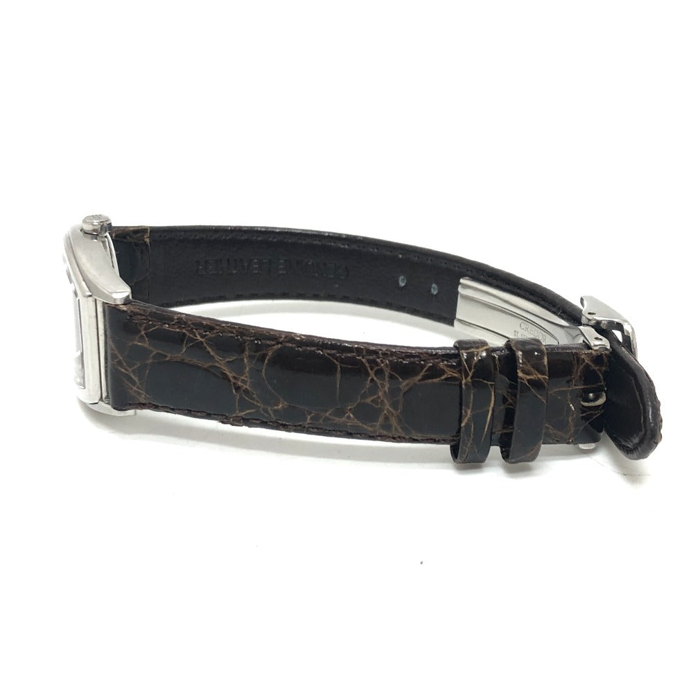 SEIKO Watches Quartz 4J81-0AE0 Stainless Steel Silver CREDOR aqua white dial Women Used Authentic