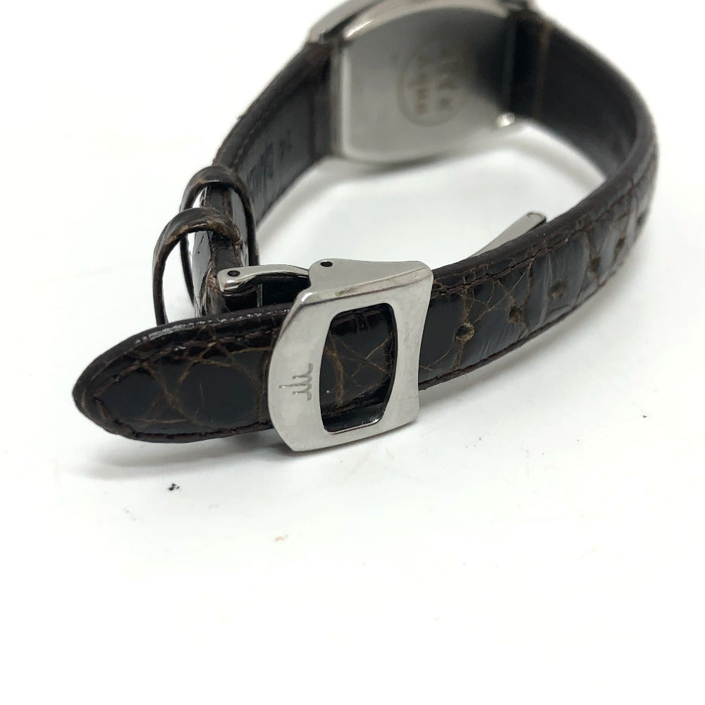 SEIKO Watches Quartz 4J81-0AE0 Stainless Steel Silver CREDOR aqua white dial Women Used Authentic