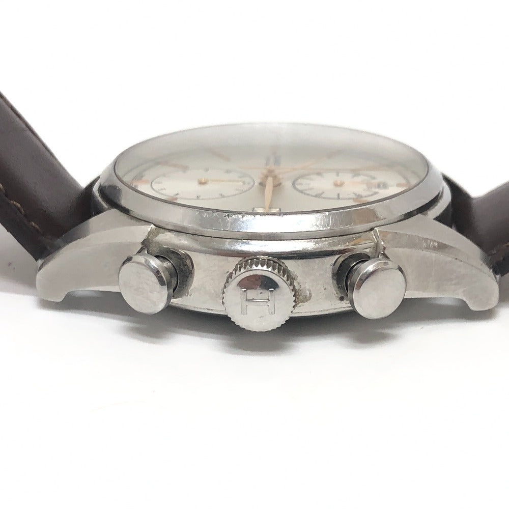 HAMILTON Watches Mechanical Automatic (with hand winding) H324160 Stainless Steel Silverx Gold Jazzmaster Spirit Liberty Silver dial mens Used Authentic