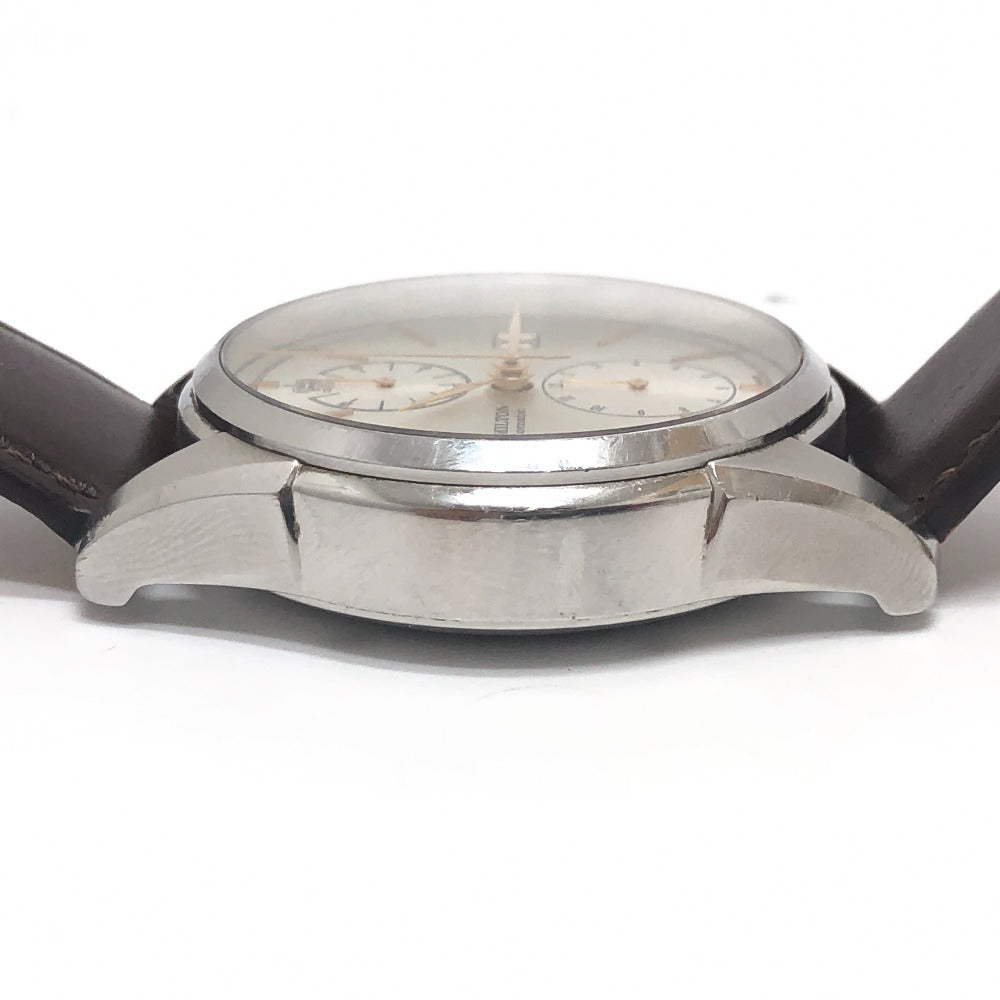 HAMILTON Watches Mechanical Automatic (with hand winding) H324160 Stainless Steel Silverx Gold Jazzmaster Spirit Liberty Silver dial mens Used Authentic