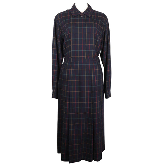 Burberrys setup hair black vintage check Shirt & Skirt Women 11 Used Authentic