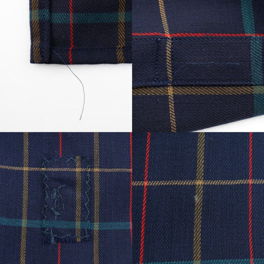 Burberrys setup hair black vintage check Shirt & Skirt Women 11 Used Authentic