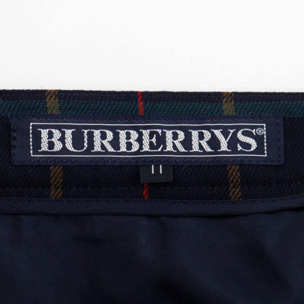 Burberrys setup hair black vintage check Shirt & Skirt Women 11 Used Authentic