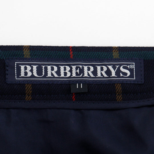Burberrys setup hair black vintage check Shirt & Skirt Women 11 Used Authentic