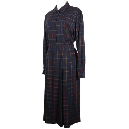 Burberrys setup hair black vintage check Shirt & Skirt Women 11 Used Authentic
