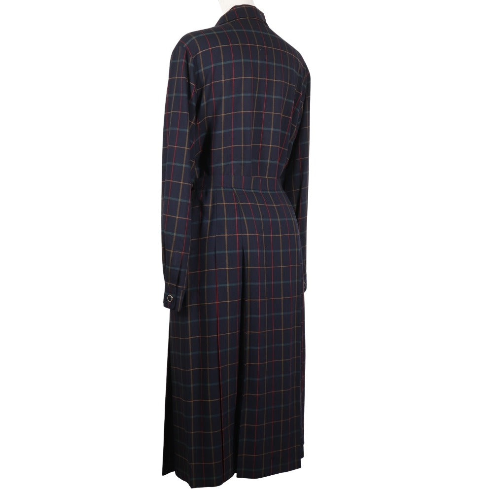 Burberrys setup hair black vintage check Shirt & Skirt Women 11 Used Authentic